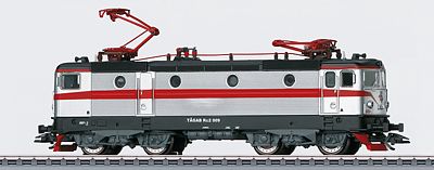 Marklin Class Rc 2 TAGAB (Era VI, silver, black, red) HO Scale Model Train Electric Locomotive #37419
