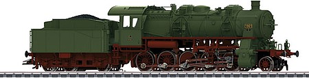 Marklin Class G 12 2-10-0 - 3-Rail - Sound, Smoke and Digital Wurttemberg State Railways Wurtt.St.B (Era I, green, red)