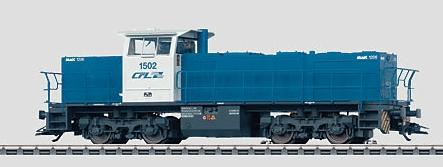 Marklin Type MaK 1206 Loco - Luxembourg State Railways HO Scale Model Train Diesel Locomotive #37636