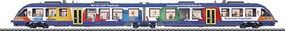 Marklin LINT 41 Class 648.2 Diesel Railcar Set Bavarian Regiobahn HO Scale Model Train Set #37738 Marklin LINT 41 Class 648.2 Diesel Railcar Set Bavarian Regiobahn HO Scale Model Train Set #37738