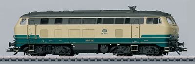 Marklin Class 218 German Federal Railroad DB HO Scale Model Train Diesel Locomotive #37768