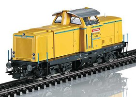 Marklin Class 213 Diesel 3-Rail Sound and Digital Exclusiv German Railroad Track Laying Company DBG 213 333-8 (Era VI 2012, yellow, red
