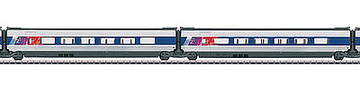 Marklin TGV POS Add-On Car Set #2 HO Scale Model Train Passenger Car #43436