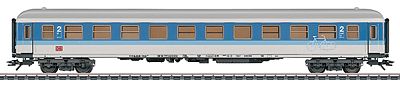 Marklin Express Type Bimdz 268.6 InterRegio 2nd Class Car HO Scale Model Train Passenger Car #43503