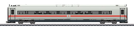 Marklin ICE 4 Class 412 2nd Class Intermediate Car Add-On - 3-Rail - Ready to Run German Railroad DB AG (Era VI 2019, white, red)