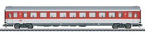 Marklin Type Bpmz 293.2 2nd Class Coach 3-Rail Ready to Run German Railroad DB AG (Era V 2001 (white, red, gray) Marklin Type Bpmz 293.2 2nd Class Coach 3-Rail Ready to Run German Railroad DB AG (Era V 2001 (white, red, gray)