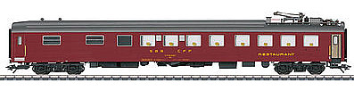 Marklin SBB WRm Dining Car HO Scale Model Train Passenger Car #43874