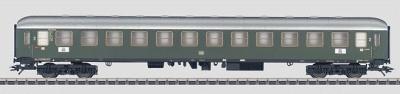 Marklin Express Train 2nd Class - German Federal Railways HO Scale Model Train Passenger Car #43920