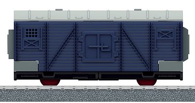 Marklin Boxcar - Kit - My World - For Battery Operated Sets HO Scale Model Train Freight Car #44273