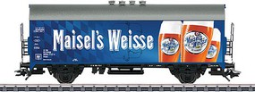 Marklin Type Ibopqs Beer Reefer 3-Rail Ready to Run Maisels Weisse (blue, white)