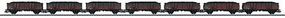 Marklin Type 1214 B High-Side Gondola w/Load 7-Pack 3-Rail HO Scale Model Train Freight Car #46024 Marklin Type 1214 B High-Side Gondola w/Load 7-Pack 3-Rail HO Scale Model Train Freight Car #46024