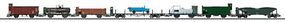 Marklin Royal Bavarian State Railroad Era I 7-Car Set 3-Rail HO Scale Model Train Freight Car #46082 Marklin Royal Bavarian State Railroad Era I 7-Car Set 3-Rail HO Scale Model Train Freight Car #46082