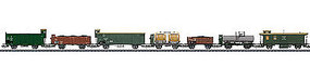 Marklin K.K.W.St.E Freight 7-Car Set HO Scale Model Train Freight Car Set #46086 Marklin K.K.W.St.E Freight 7-Car Set HO Scale Model Train Freight Car Set #46086