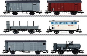 Marklin SBB 6 Car Frt Set Era II Marklin SBB 6 Car Frt Set Era II
