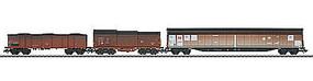 Marklin FS/DB AG Freight 3-Car Set HO Scale Model Train Freight Car Set #47039 Marklin FS/DB AG Freight 3-Car Set HO Scale Model Train Freight Car Set #47039