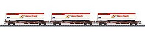 Type Sdgkms 707 Container Flatcar w/Trailers 3-Pack HO Scale Model Train Freight Car #47082