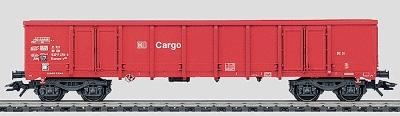 Marklin High Side Gondola - DB AG Type Eanos 055 HO Scale Model Train Freight Car #47190