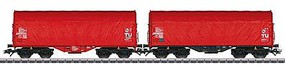 Marklin Type Shimmnss/Shimmns-tu 718 Sliding Tarp Car 3-Pack HO Scale Model Train Freight Car #47212 Marklin Type Shimmnss/Shimmns-tu 718 Sliding Tarp Car 3-Pack HO Scale Model Train Freight Car #47212