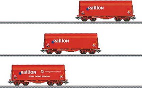 Marklin NL Sldng Tarp 3 Car Set Marklin NL Sldng Tarp 3 Car Set