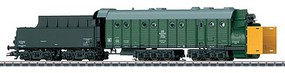 Marklin Henschel Steam-Powered Rotary Snowplow w/Smoke 3-Rail Ready to Run German Federal Railroad DB (Era III 1970, green, black, yellow) Marklin Henschel Steam-Powered Rotary Snowplow w/Smoke 3-Rail Ready to Run German Federal Railroad DB (Era III 1970, green, black, yellow)