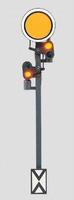 Marklin Distant Signal HO Scale Model Railroad Trackside Accessory #5614 Marklin Distant Signal HO Scale Model Railroad Trackside Accessory #5614