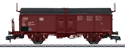 Marklin Type Tms 851 Sliding-Roof Covered Gondola German RR HO Scale Model Train Freight Car #58251