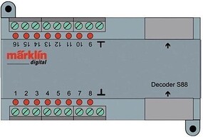 Marklin Decoder s88 (RJ45) Model Railroad Electrical Accessory #60881 Marklin Decoder s88 (RJ45) Model Railroad Electrical Accessory #60881