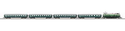 Marklin Austrian Express OBB Austrian Federal Railways, Era III Z Scale Model Train Set #81441
