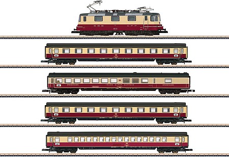 Marklin SBB TEE Roland Train Set - Z-Scale