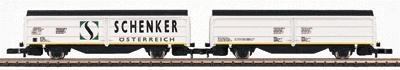 Marklin Freight Car Set Era V OBB Schenker - Z-Scale (2)