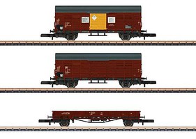 Marklin DR Freight Car Set /3 Z-Scale