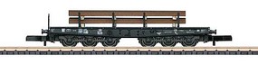 Marklin DB HD Flt Car w/Load Z-Scale Marklin DB HD Flt Car w/Load Z-Scale
