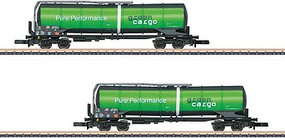 Marklin Green Cargo Tank 2 CarSet Z-Scale Marklin Green Cargo Tank 2 CarSet Z-Scale