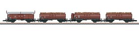 Marklin Wood Load Frt 4-Car Set Z-Scale Marklin Wood Load Frt 4-Car Set Z-Scale