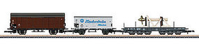 Marklin DB Freight 3-Car Set Ships Eq Z Scale Model Train Freight Car #86582 Marklin DB Freight 3-Car Set Ships Eq Z Scale Model Train Freight Car #86582