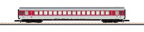 Marklin Type Avmz 121.1 IC 1st Class Coach Ready to Run German Federal Railroad DB (Era V 1992, white, red, pink, gray) Z-Scale