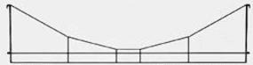 Marklin Catenary Cross Span 4-7/8'' (10) Z Scale Nickel Silver Model Train Track #8924 Marklin Catenary Cross Span 4-7/8'' (10) Z Scale Nickel Silver Model Train Track #8924