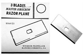 Master-Airscrew Replacement Blades,Razor Plane