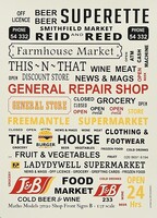 Matho 1/35 Shop Front Signs Decals Matho 1/35 Shop Front Signs Decals