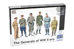 WWII Famous Generals (6) Plastic Model Military Figure 1/35 Scale #35108