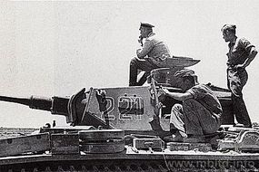 WWII Rommel & German Tank Crew DAK (6) Plastic Model Military Figure 1/35 Scale #3561