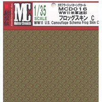 Meister 1/35 WWII US Camouflage Schema Frog Skin C (4.75''x6.75'') (D) Meister 1/35 WWII US Camouflage Schema Frog Skin C (4.75''x6.75'') (D)