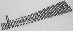 Micro-Engr Code 83 Flex Track(TM) #6 Turnout Left Hand Model Train Track HO Scale #14705