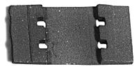 Micro-Engr Code 332 Tie Plates (100) Model Train Track G Scale #27101