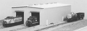 Micro-Engr Modern Engine House Model Railroad Building N Scale #60001