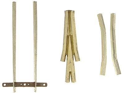 Micro-Engr Turnout Parts Kit For #6 Code 55 Turnouts Model Train Track HO Scale #80332