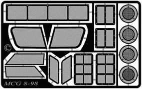 Model-Car-Garage 1998 Pontiac Grand Prix Grille & Duct Works Plastic Model Accessory Kit 1/24 Scale #2124 Model-Car-Garage 1998 Pontiac Grand Prix Grille & Duct Works Plastic Model Accessory Kit 1/24 Scale #2124