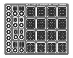 Model-Car-Garage Stock Car Hood Tether Set (PE) Plastic Model Vehicle Accessory Kit 1/24-1/25 Scale #2197 Model-Car-Garage Stock Car Hood Tether Set (PE) Plastic Model Vehicle Accessory Kit 1/24-1/25 Scale #2197