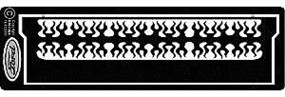 Model-Car-Garage Chevy Custom Billet Style Truck Grille Fire Demon Plastic Model Accessory 1/25 Scale #2230 Model-Car-Garage Chevy Custom Billet Style Truck Grille Fire Demon Plastic Model Accessory 1/25 Scale #2230