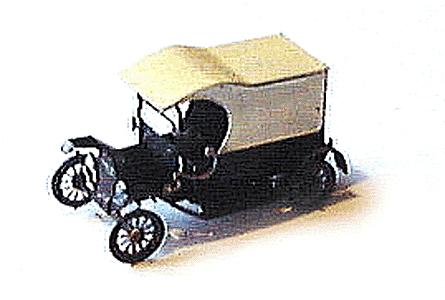 Micro-ArtMicron Delivery van 1913      2/ - Z-Scale (2)